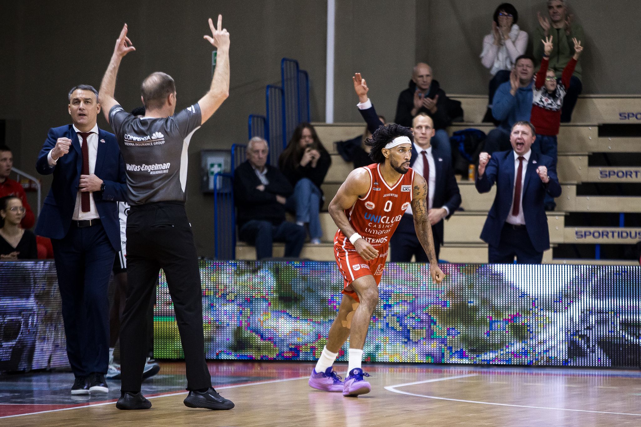 „Uniclub Casino – Juventus“ metus užbaigė triuškinama pergale