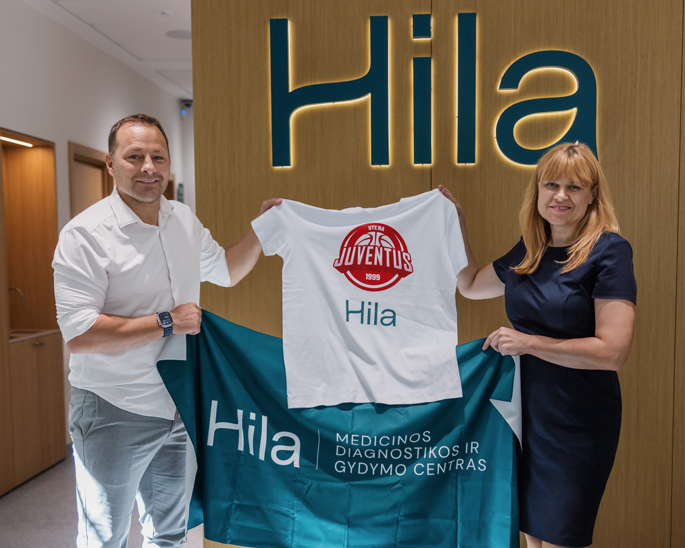 „Hila“ tapo oficialiu „Juventus“ medicinos partneriu